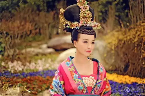 武则天酒窝美女张庭唐装惊艳蛇蝎美人面露凶狠
