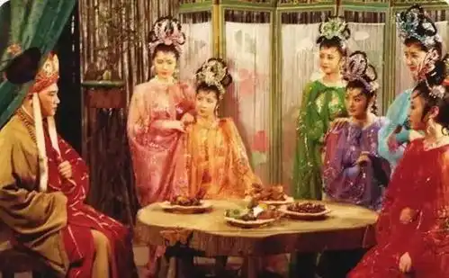 西游记剧组春节晚会马兰还是那么漂亮
