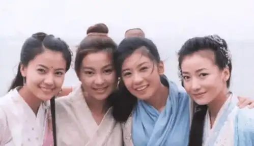 苏有朋版倚天屠龙记五美近照贾静雯高圆圆都输给了第5位