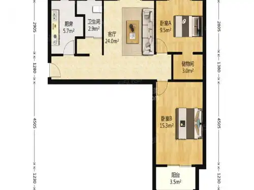 逸翠公馆二手房商品房小区,去年新装修,南北通透,拎包入住上海我爱我家二手房官网