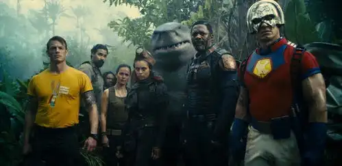 新自杀小队18个反派集结小丑女红裙白肤太抢镜,还被绑起来拷问