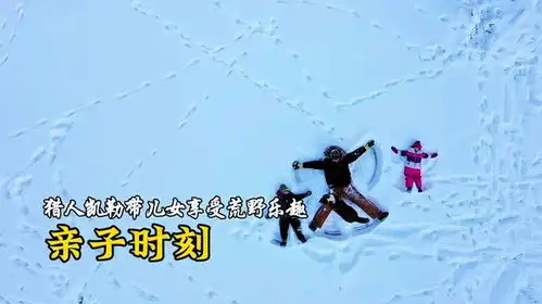 零度以下猎人带儿女荒野乐趣零度以下的生活荒野生存纪录片
