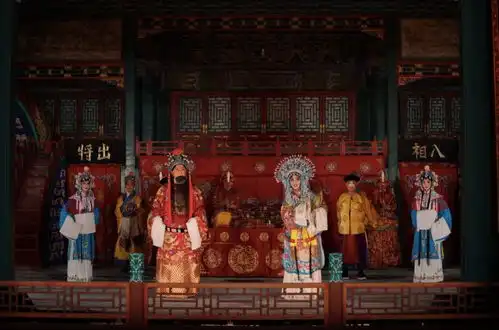 人民日报人民创意与您相约颐和园感受古戏楼里云过节