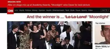 奥斯卡大闹乌龙自媒体求腾讯爸爸改文章
