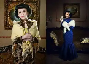 气质风韵旗袍,巩俐国际范杨幂丑的没法看