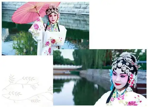 国粹京剧人物艺术照街拍很时尚
