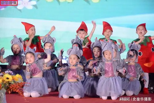 瞧儿童节茌平博爱幼儿园这是谁家的娃娃这么上镜