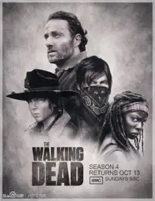求行尸走肉第四季海报大图