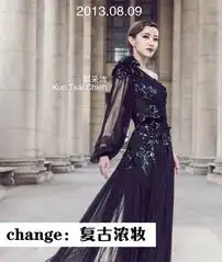 小时代2暗黑海报曝光主角妆容华丽升级
