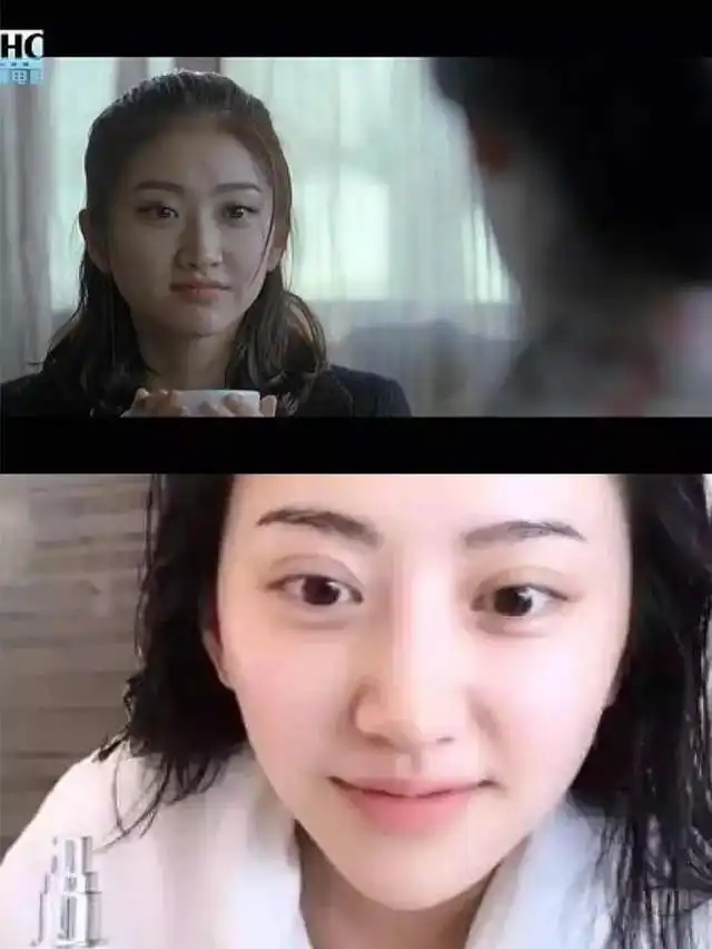 整容后遗症显现景甜发福显老,生图精修差距大,越长越像唐一菲