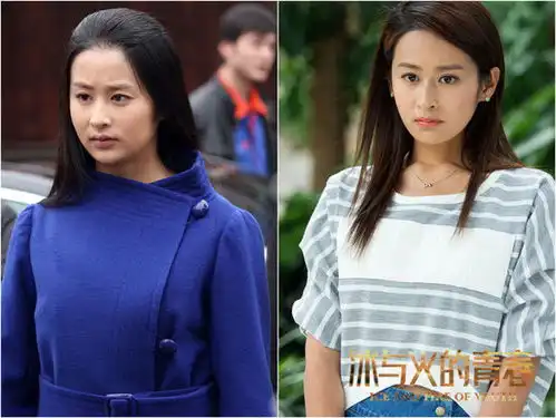 颖儿逆袭小胖兔冰与火千山暮雪对比照
