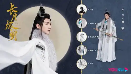 长月烬明官宣,罗云熙白鹿造型惊艳,这才是国风美学啊
