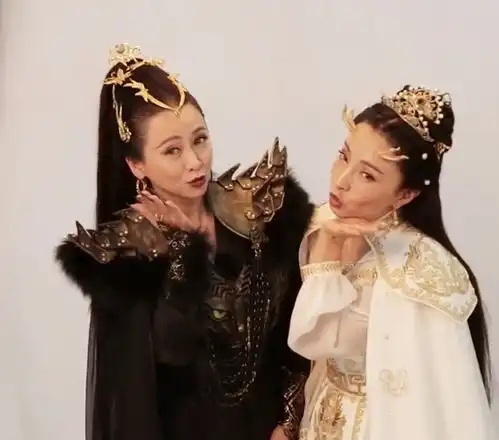 陶虹翁虹20年后再同框,冻龄女神重新诠释春光灿烂猪八戒
