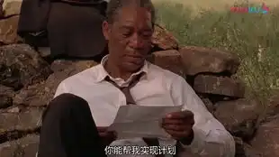 肖申克的救赎5安迪花费20年的时间,用巴掌大的小石锤凿出了通往自由的隧道......
