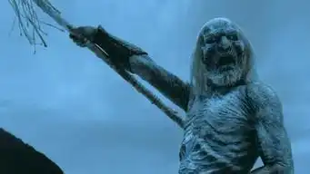 权力的游戏电视剧中,人变成尸鬼后外貌如何变化,表示只看到了第五季,不是很了解
