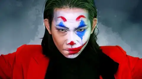 joker小丑仿妆教程致敬希斯莱杰by周公子