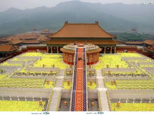 满城尽带黄金甲图片
