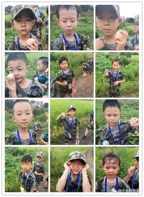 烈日挥汗水实践促成长归古少年强夏令营里坚强小小兵收获满满