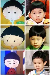 小丸子新发型酷似韩版爸爸小孩49岁小丸子换发型图