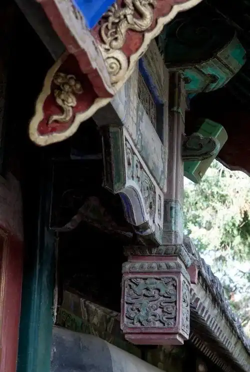 颐和园美丽垂花门