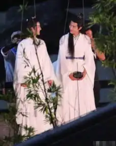 陈情令花絮剧照甜度爆表的忘羡组合,忍不住露出姨母笑
