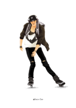 pacoyao插画gif鹿晗滑轮旱冰我是证堆糖,美好生活研究所
