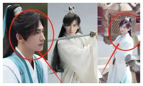 杨紫成毅新剧路透曝光,同框cp感十足,女方的妆发造型却神似璇玑
