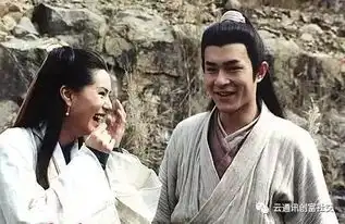 老版神雕侠侣幕后珍贵照片,剧组人员的合影