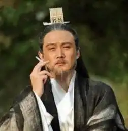 新三国幕后花絮大佬抽烟照周瑜鲁肃猥琐,诸葛亮仙气
