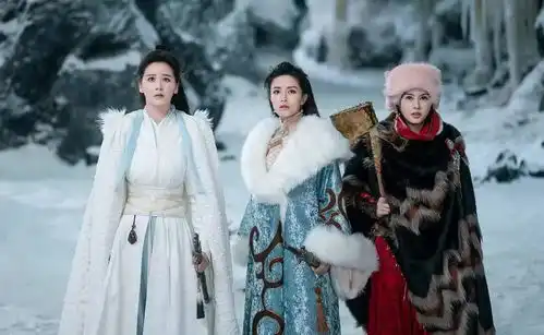 电影版倚天屠龙记剧照曝光,网友周芷若和赵敏是双胞胎吗