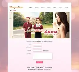 哈根达斯网页设计