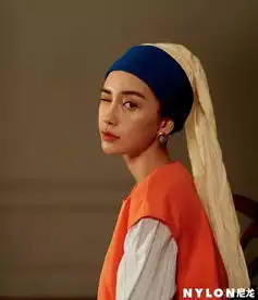 angelababy模仿戴珍珠耳环的少女,网友像个印度人