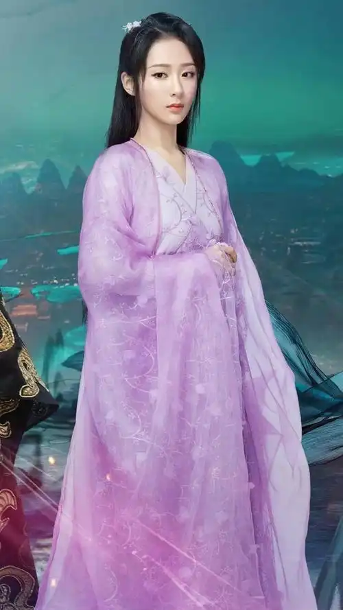 古装小仙女杨紫,青簪行剧照灵气淑女,新造型比锦觅讨喜
