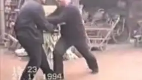 林世荣徒孙功夫洪家铁线拳传人扮演者赵志凌师傅讲解洪拳
