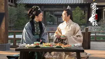 组图琅琊榜2曝长卷画册水墨群像揭示长林未解之谜
