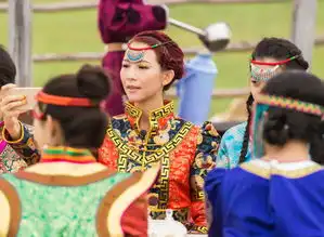 偶像来了参加那达慕大会蔡少芬朱茵拉胡琴引爆笑