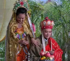 吴承恩与西游记剧照,看到这样的唐僧,西凉女王还会动心吗
