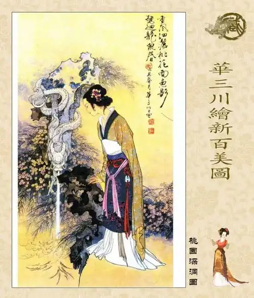 百美仕女图欣赏,尽显中国女子之美