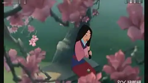 花木兰reflection英文版电影动画片

