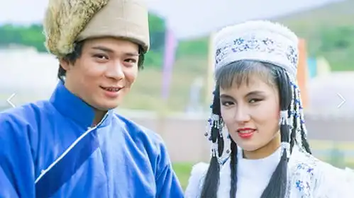 83版射雕英雄传贵为公主的华筝,争夺郭靖,却败给黄蓉