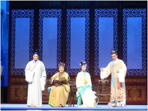 浙越古装戏双轿接亲杭州演出博众彩