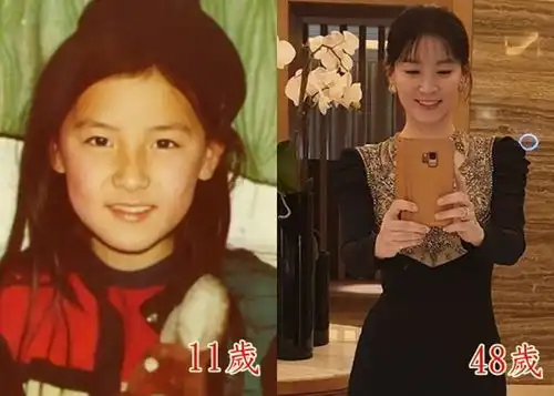 李英爱晒11岁童年照网友赞从小美到大
