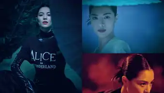 大片系列有关竹林青风的妆容造型