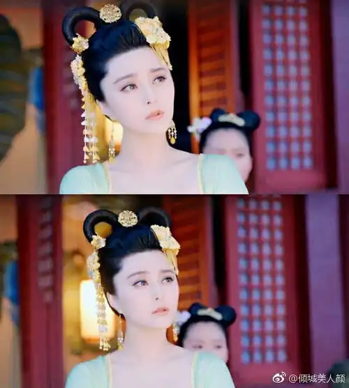 武媚娘传奇范冰冰21个流苏造型,白色素雅,你喜欢哪个