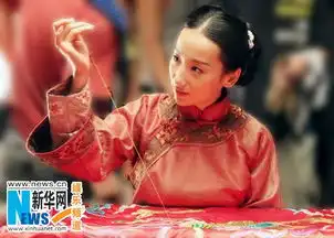 高洋姑苏十二娘扮绣女亲自刺绣不用手替
