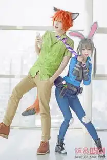 萌妹cos疯狂动物城朱迪兔警官可爱吗
