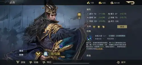 荣耀新三国曹刘孙三分天下,鹰视狼顾司马懿笑到最后