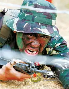 广州军区百名精锐特种兵进行猎人极限训练