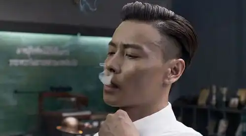 吴京吞烟炫酷,李连杰点烟狠跩,张晋嚣张吐烟圈貌似暴露了烟龄
