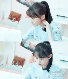 除了太瘦郑爽在微微一笑很倾城的贝微微发型还是挺美的